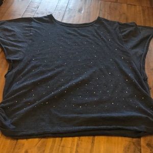 Blue Tunic w/Gold Sequins 2-for$20🌟